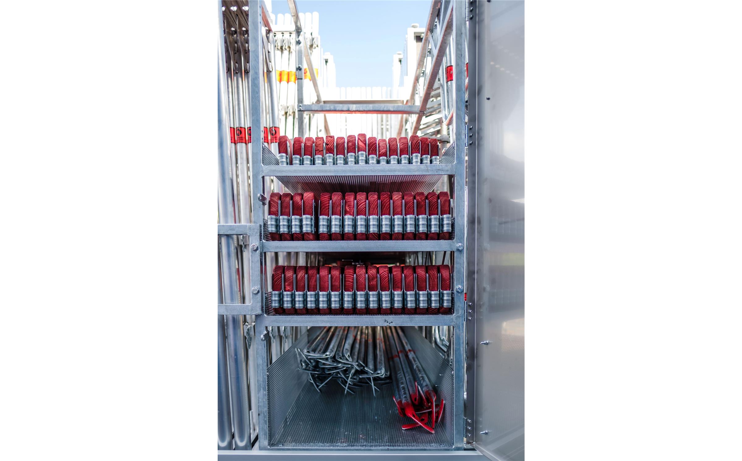 Bauheld24 - Gerüsttransportsystem BH-300 - Komplettpaket inkl. Gerüst