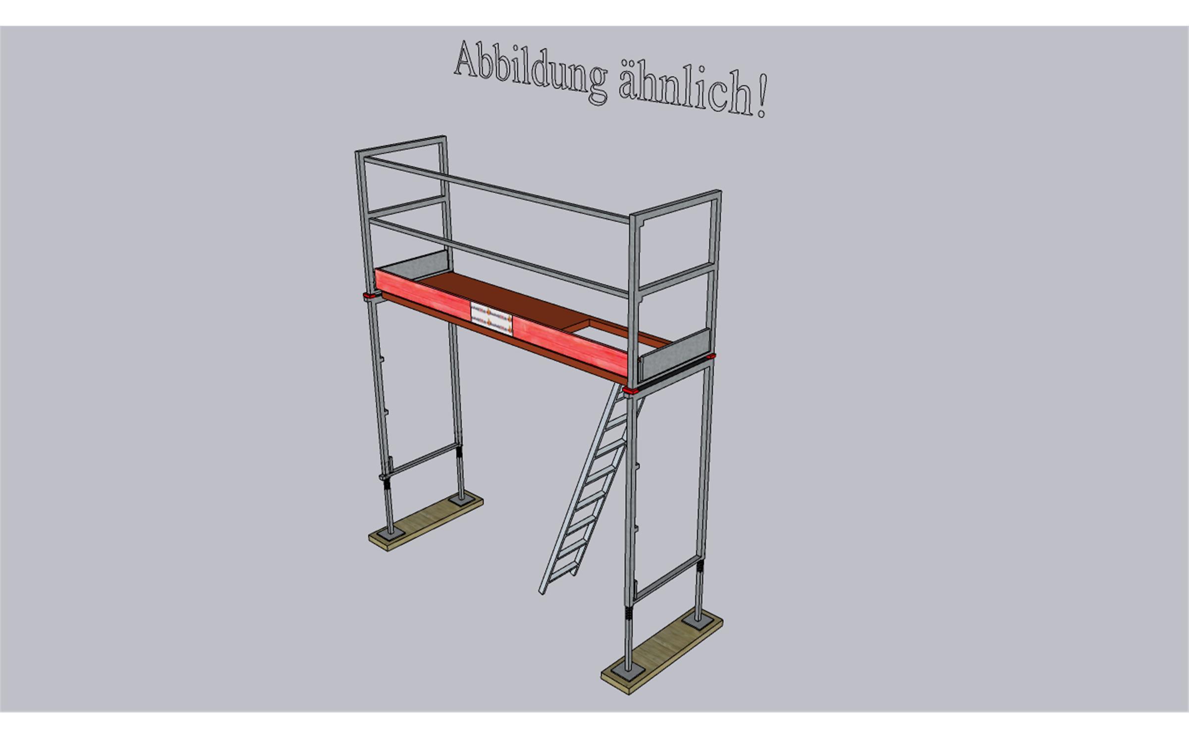 Uni - Komplettpaket - Feldlänge 3,00m – Länge 3,00m – Arbeitshöhe 4,30m