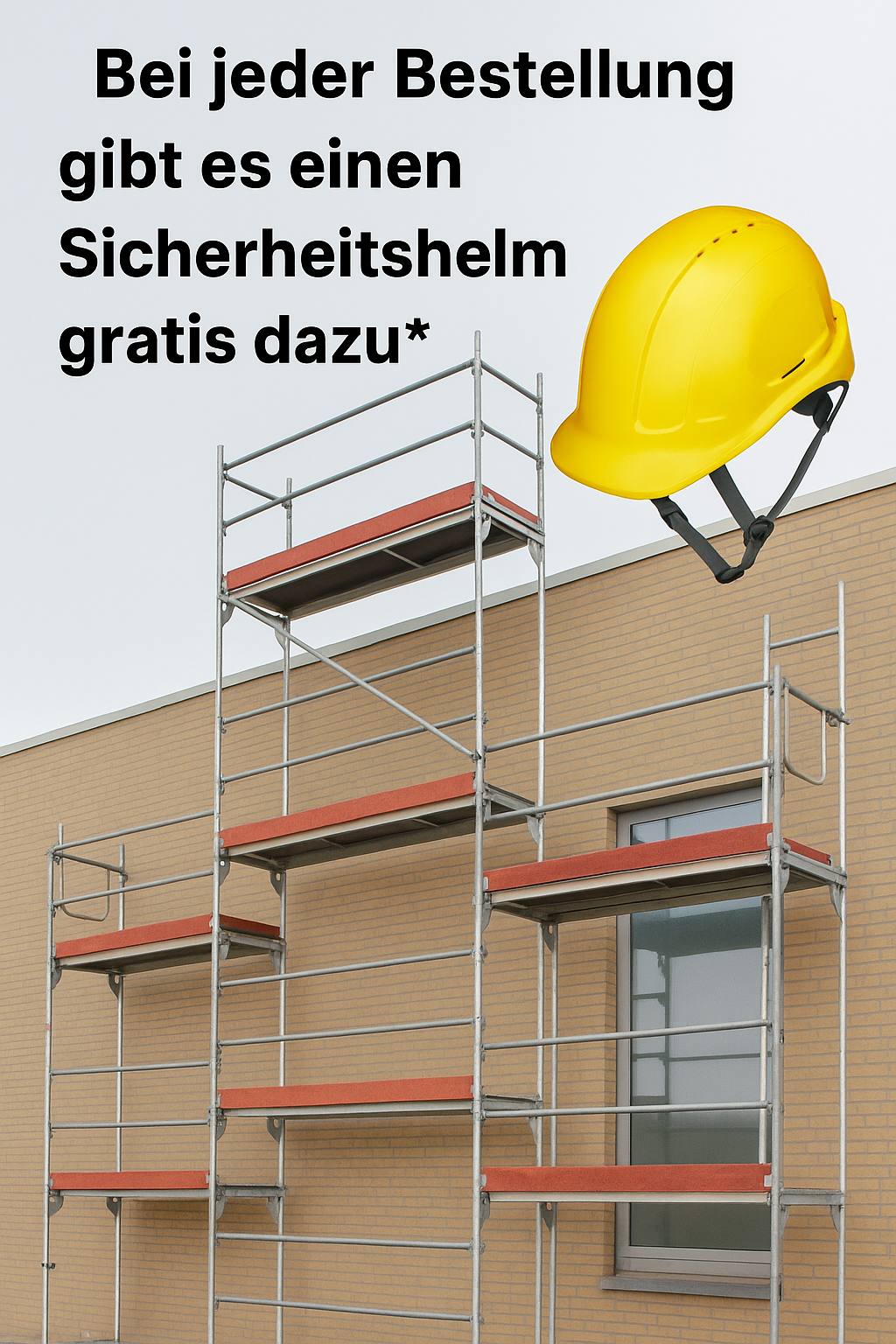 Uni - Komplettpaket - Feldlänge 2,50m -Länge 20,00m - Arbeitshöhe 14,30m