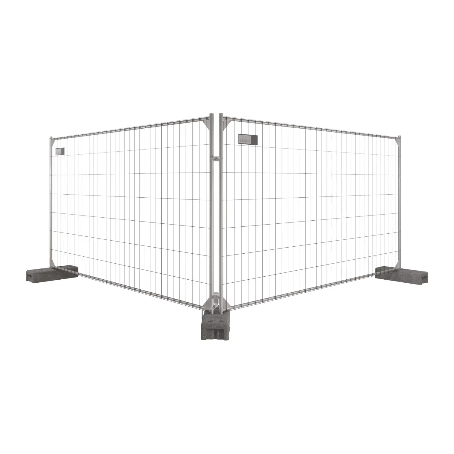 Bauheld24 - Bauzaunelement ZL25 Euro