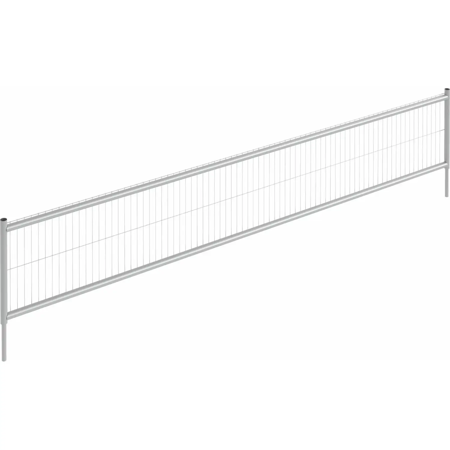 Bauheld24 - Bauzaun Verlängerungsaufsatz Anticlimb 570 mm