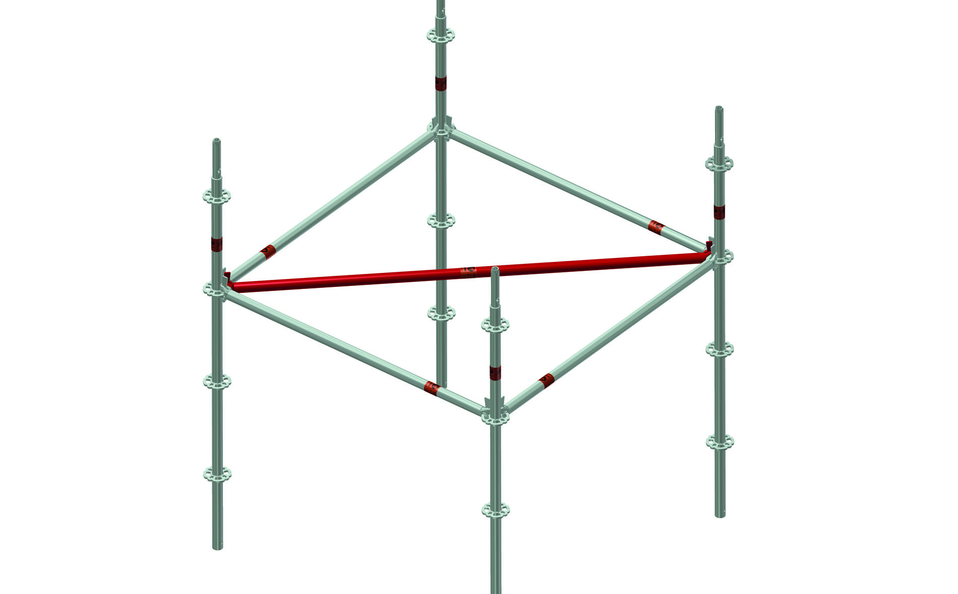 Combi - Diagonalriegel 2,57m-2,57m