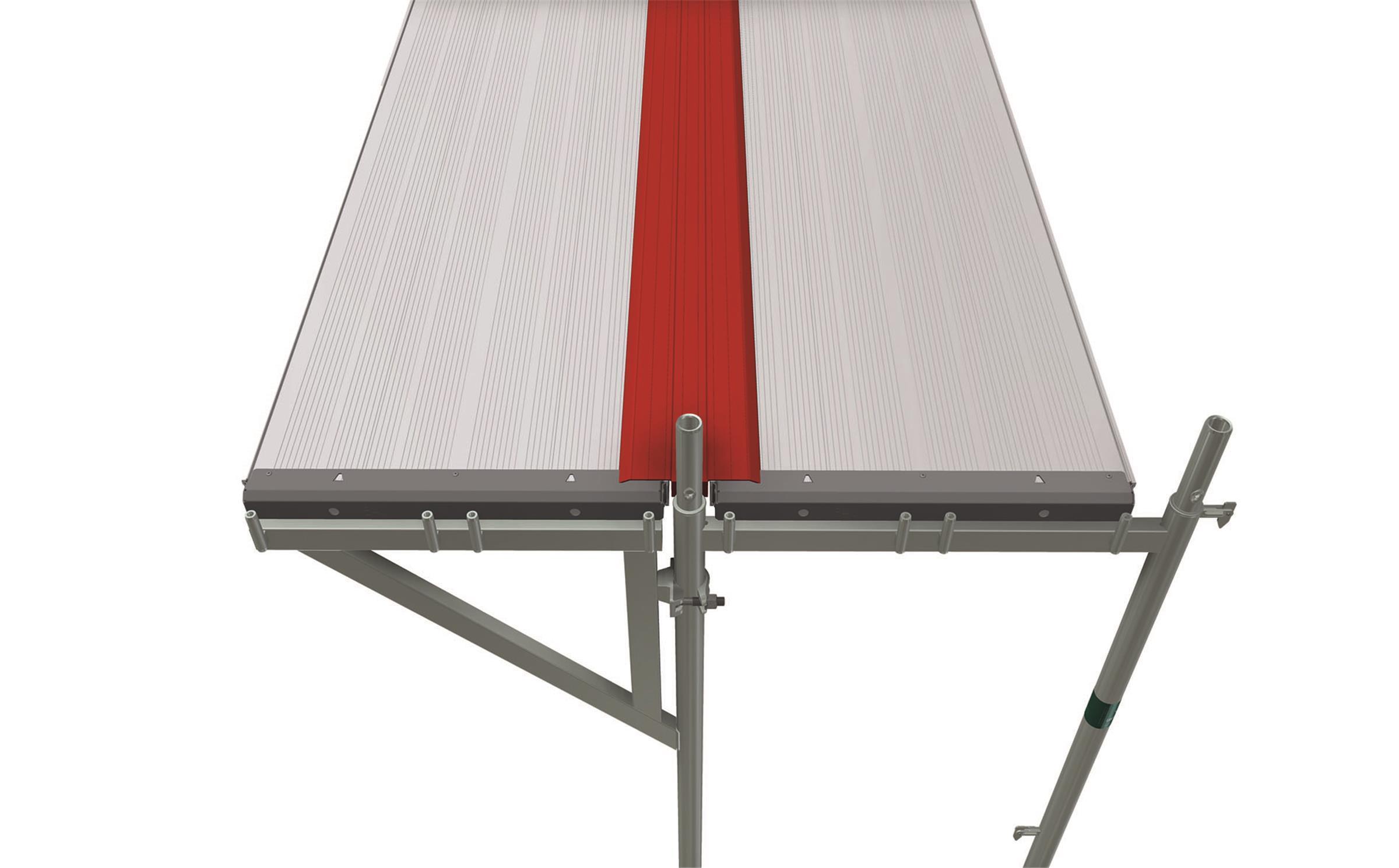 Uni - Spaltabdeckung Aluminium 0,74m