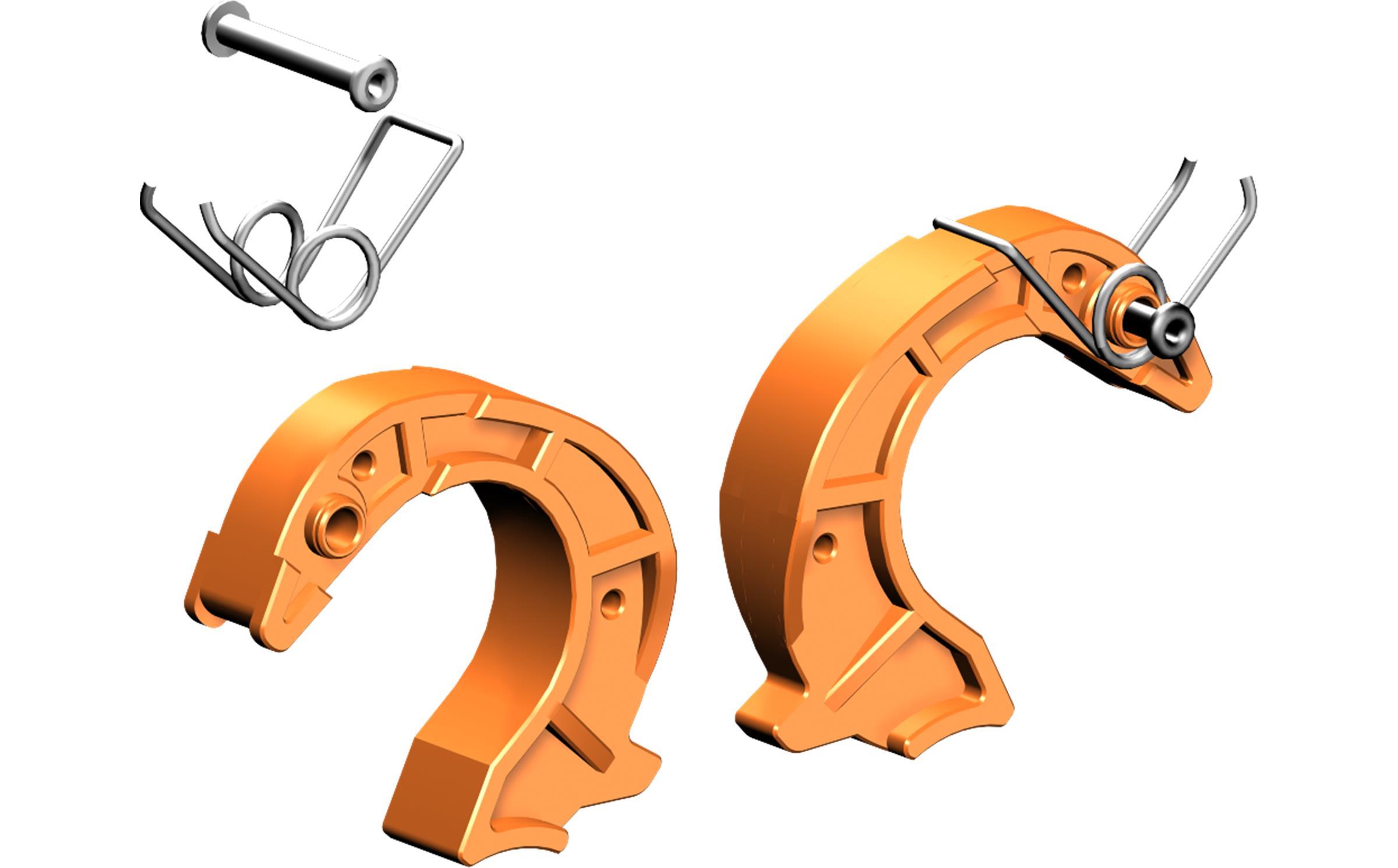 Layher - Finger 42 mm Paar orange