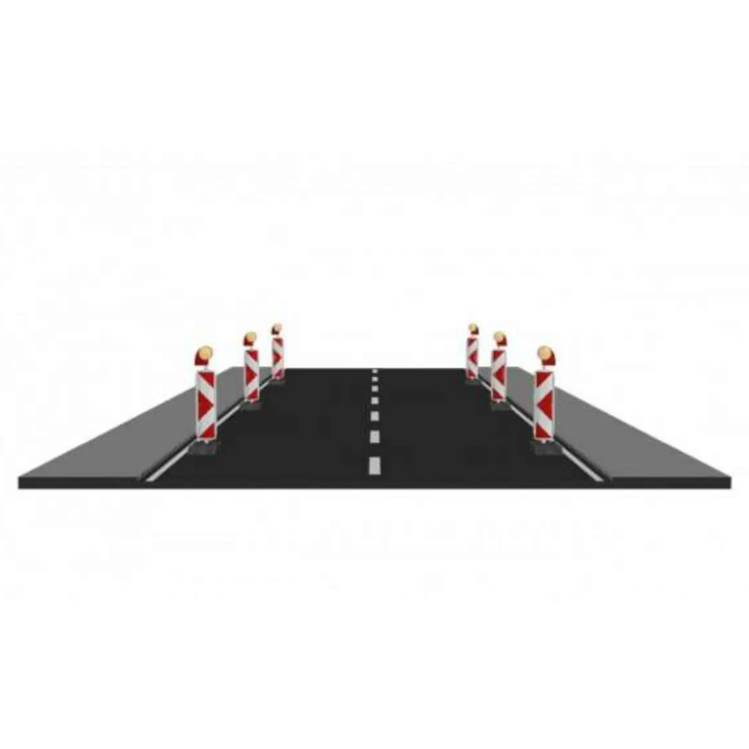 Schake - BASt - Wendebake Typ RA1/A - pfeilförmig doppelseitig rechts-/ linksweisend