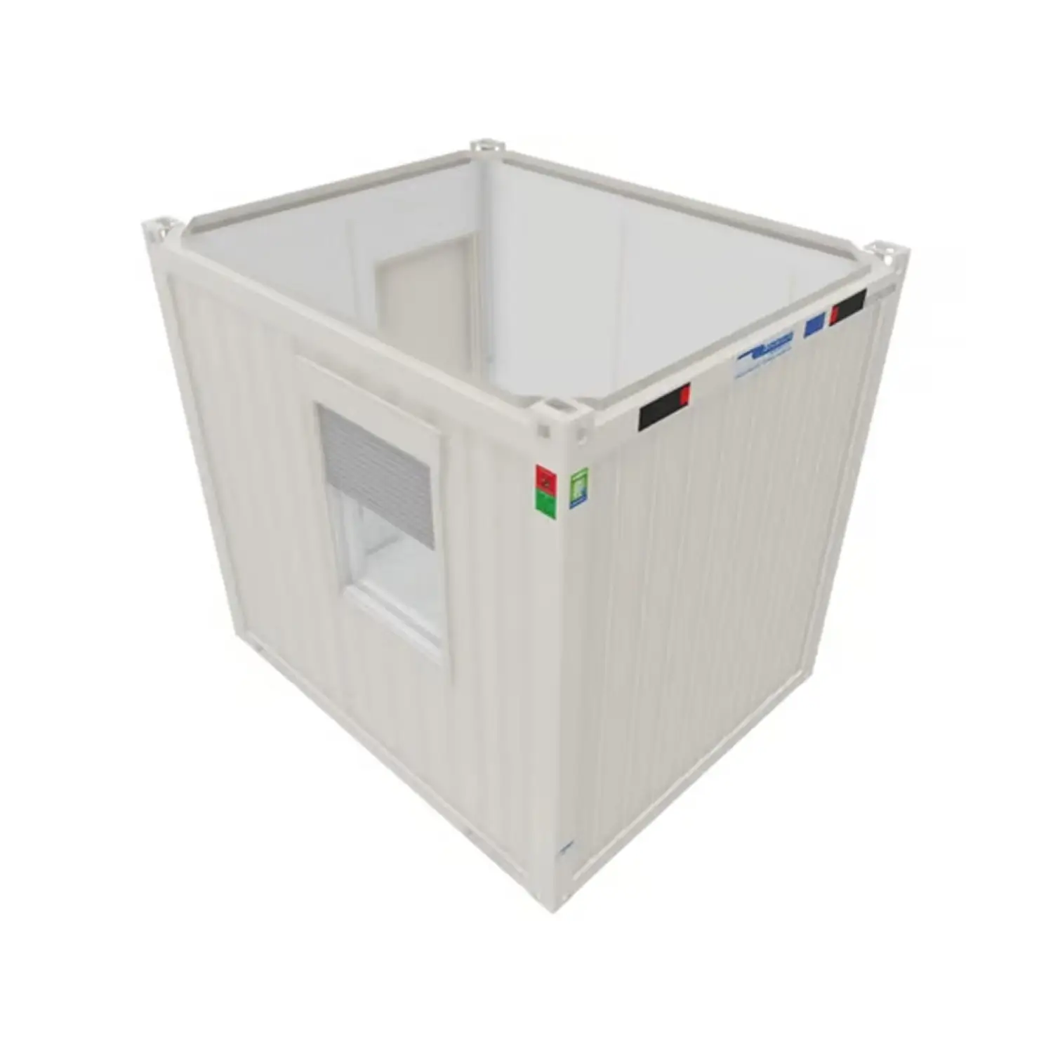 Bürocontainer - Standard 10'-2989mm-RAL 9010 reinweiss