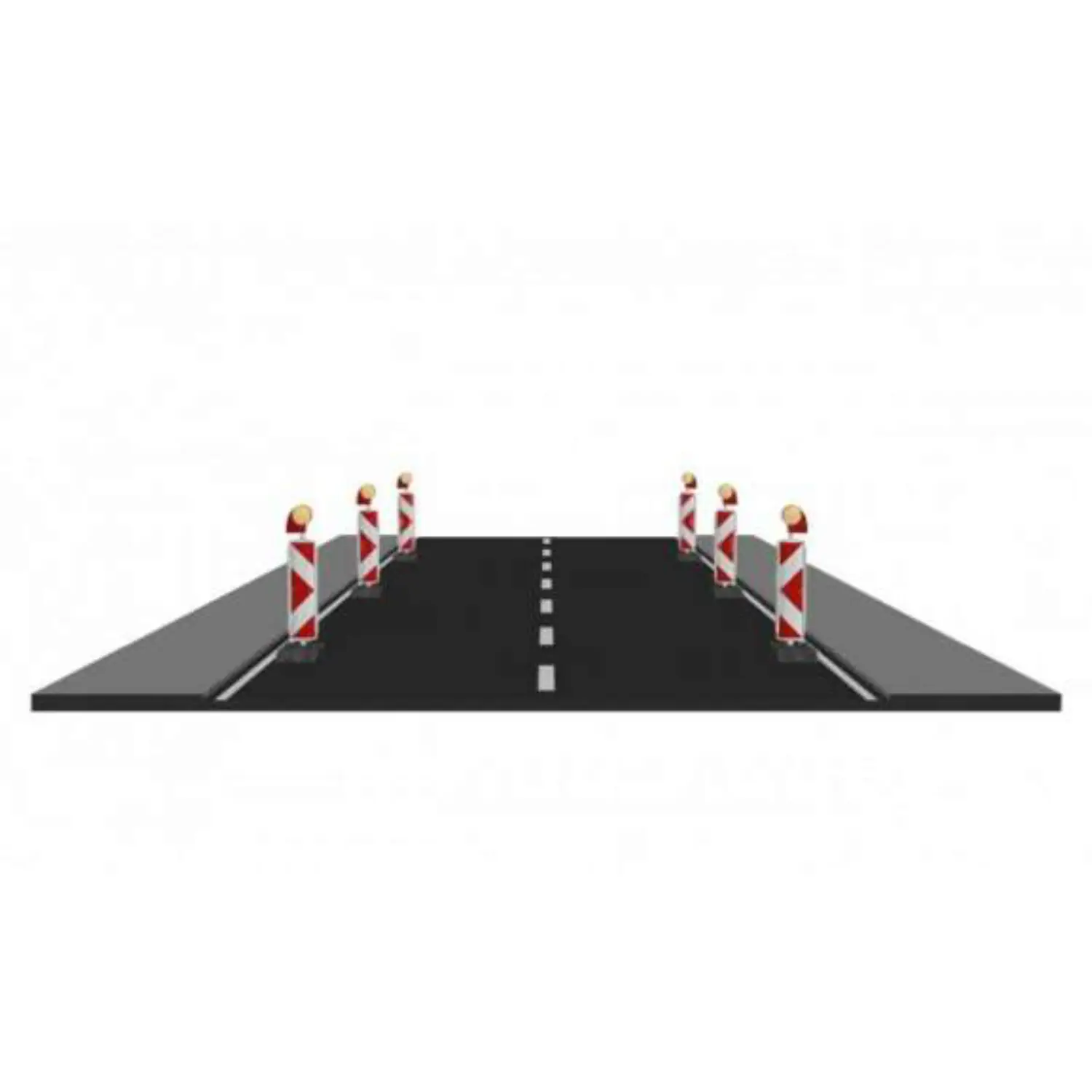 Schake - BASt - Wendebake Typ RA2/C - pfeilförmig einseitig rechts- oder linksweisend