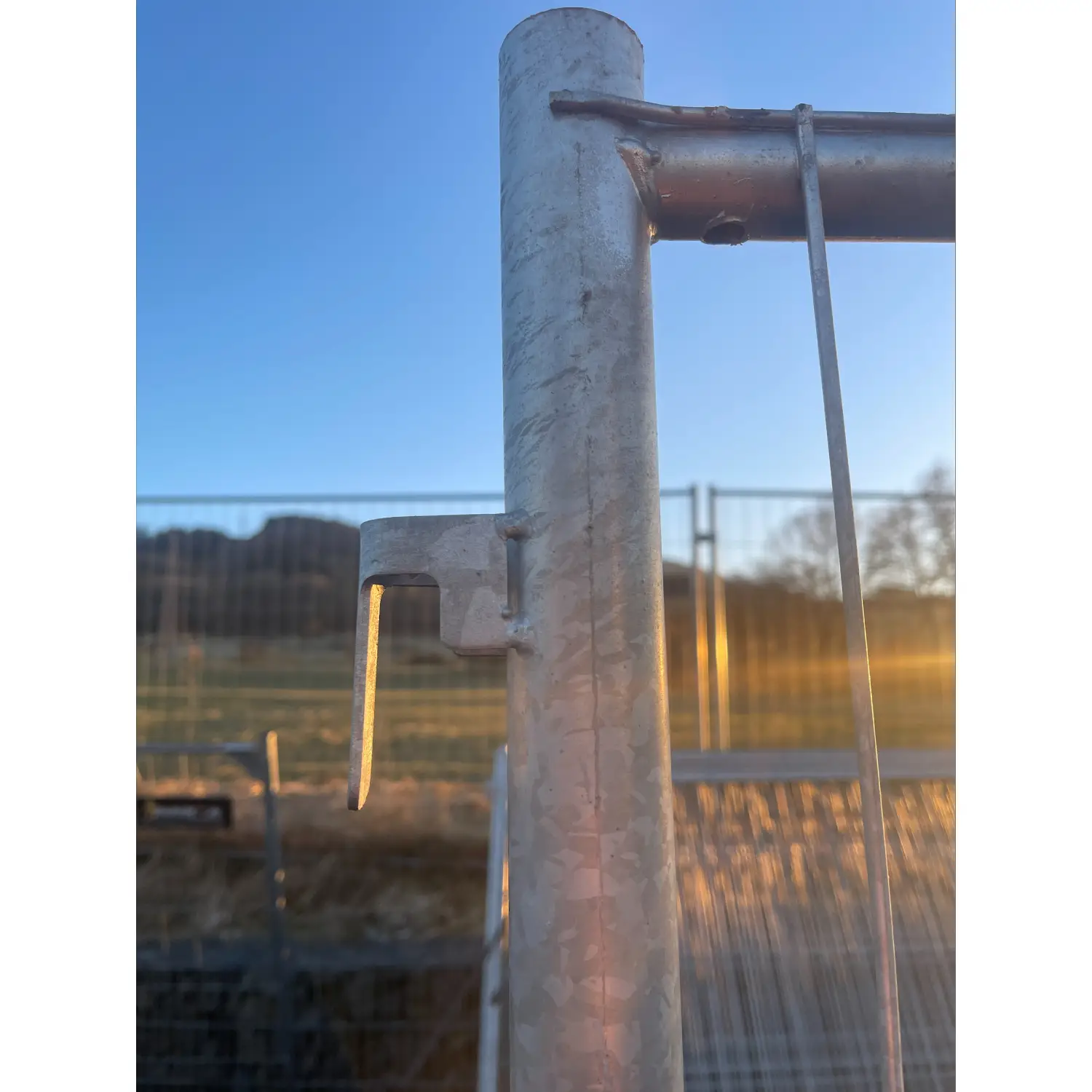 Bauheld24 - Bauzaun BH 2 - 3,50m x 2,00m 4mm Draht