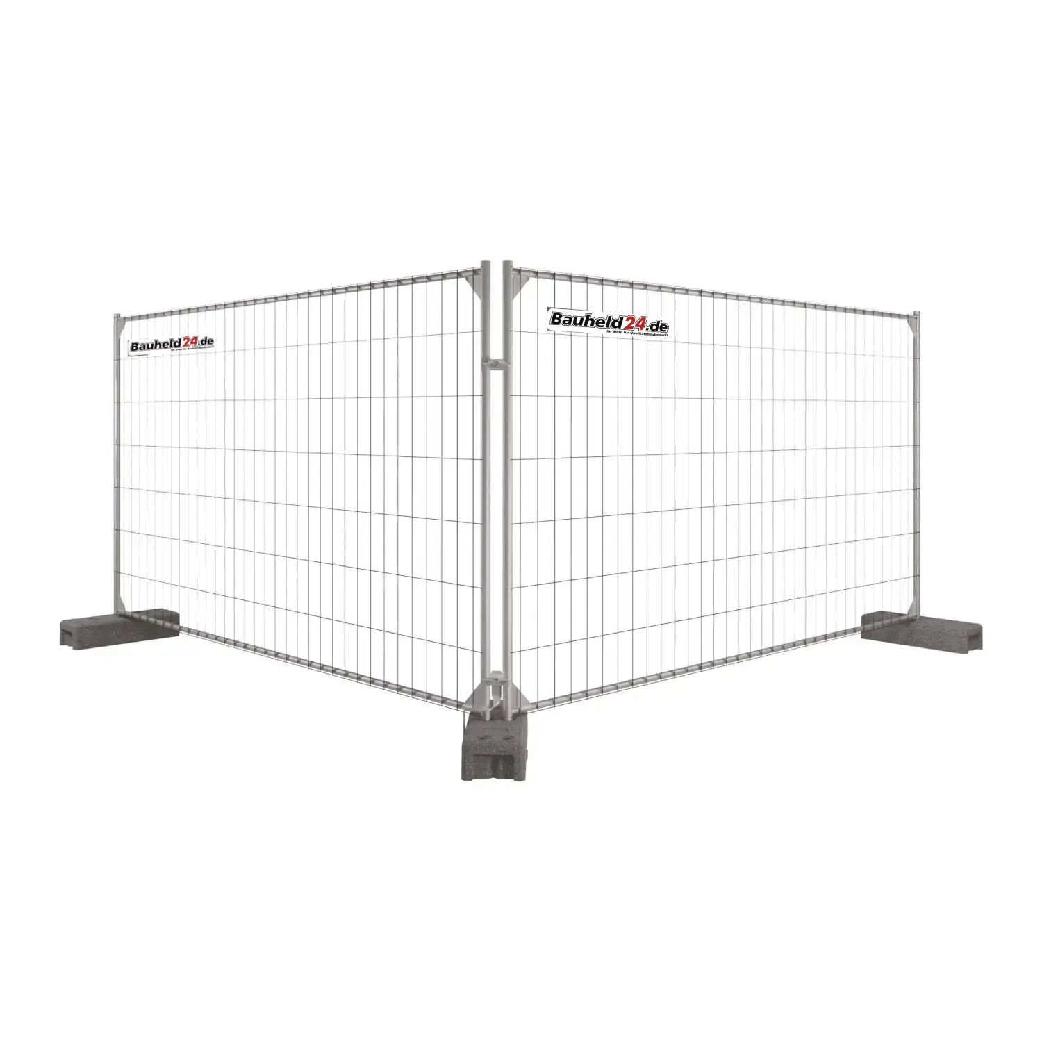 Bauheld24 - Bauzaun BH Standard Paket 160
