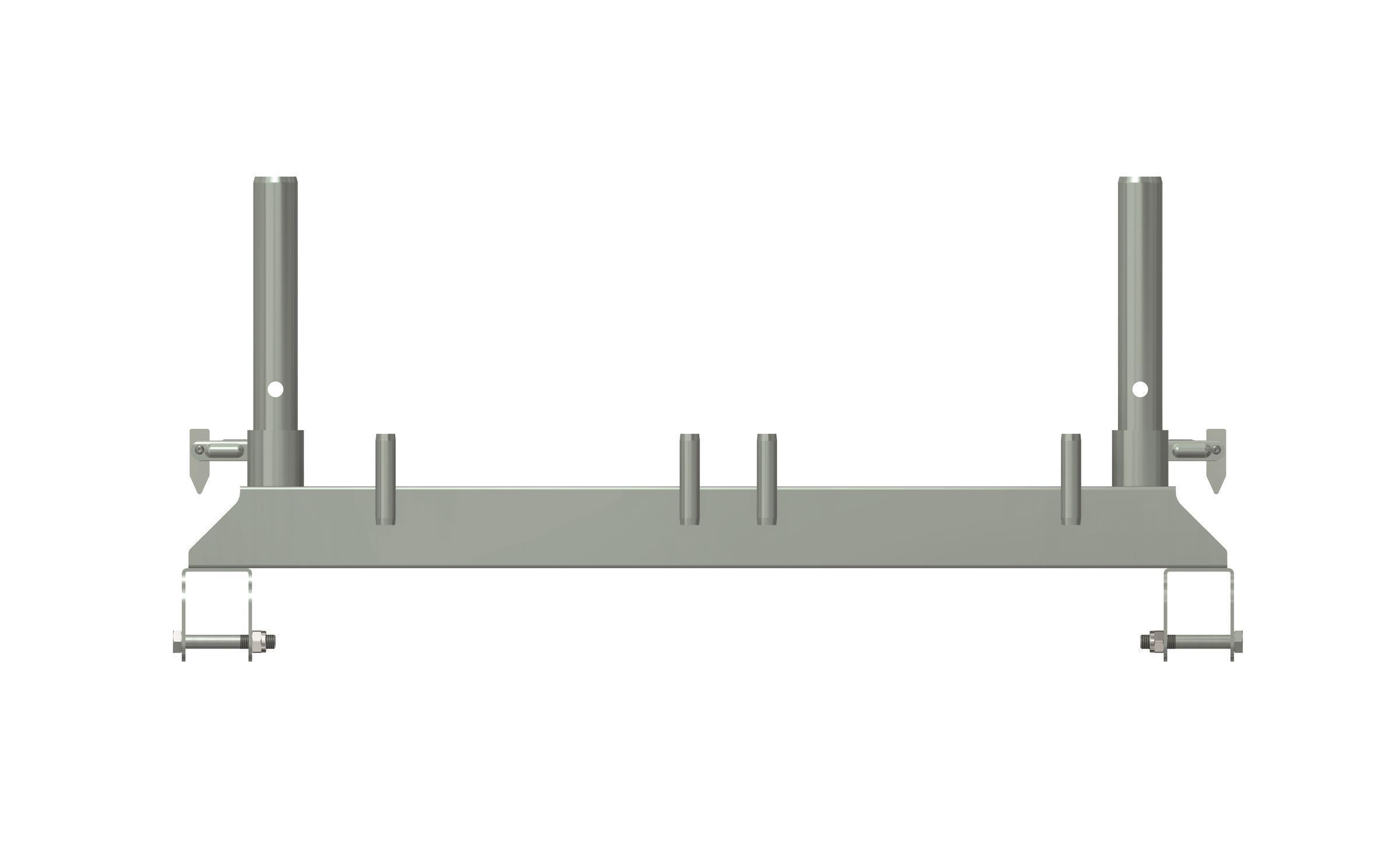 Uni - Belagriegel für Gitterträger 0,74m