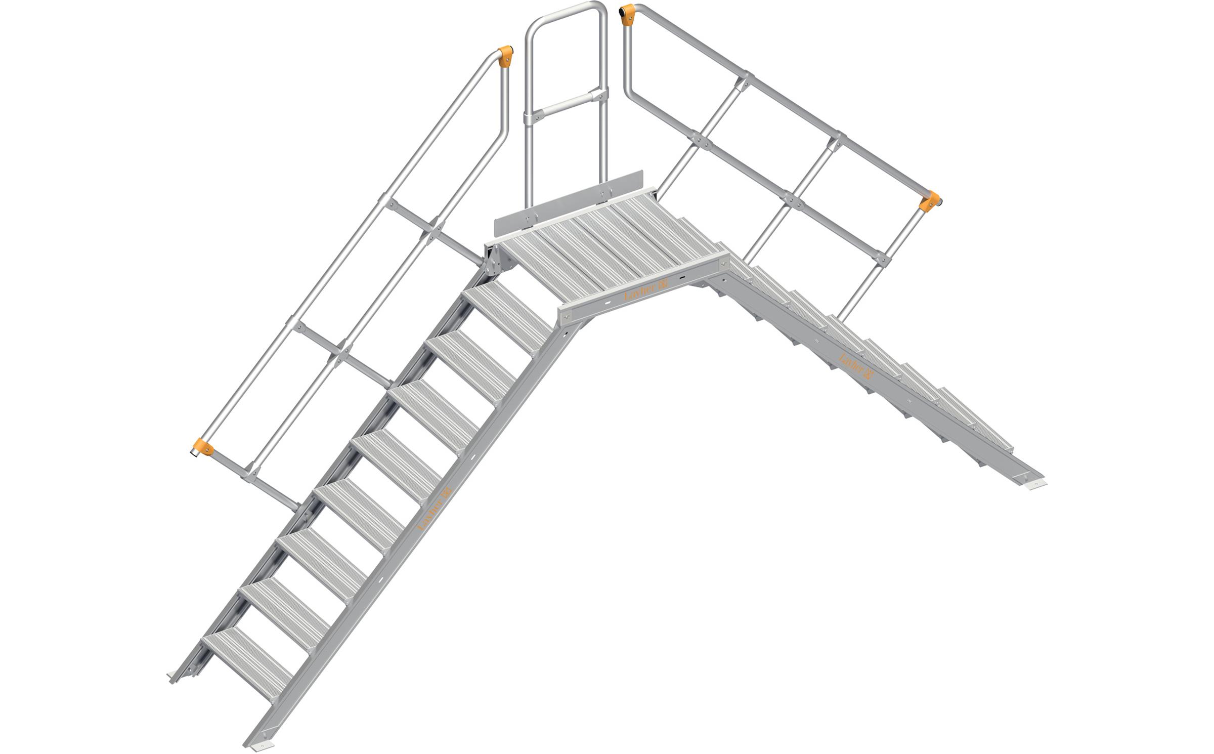 Layher - Alu-Übergang - stationär 114 600mm-1,80m Layher - Alu-Übergang - stationär 114 600mm-1,80m