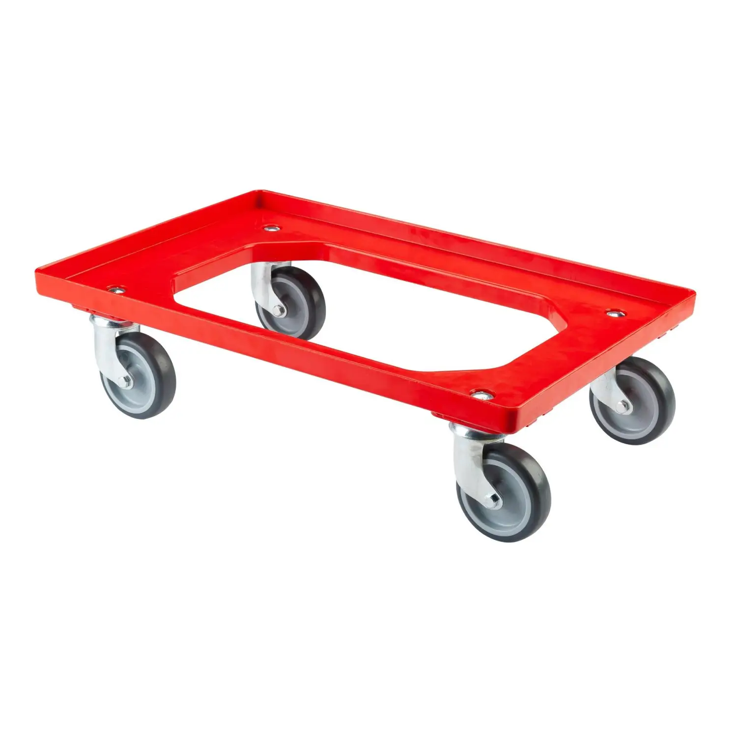 BS Rollen - Transportroller für Kisten 60x40 cm rot T.-ROLLER.1R