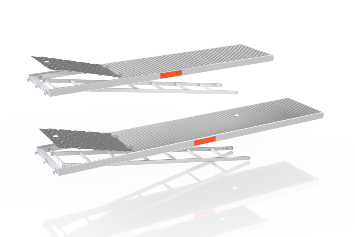 Blizzard Aludurchstieg mit Leiter 0,61m x 2,57m